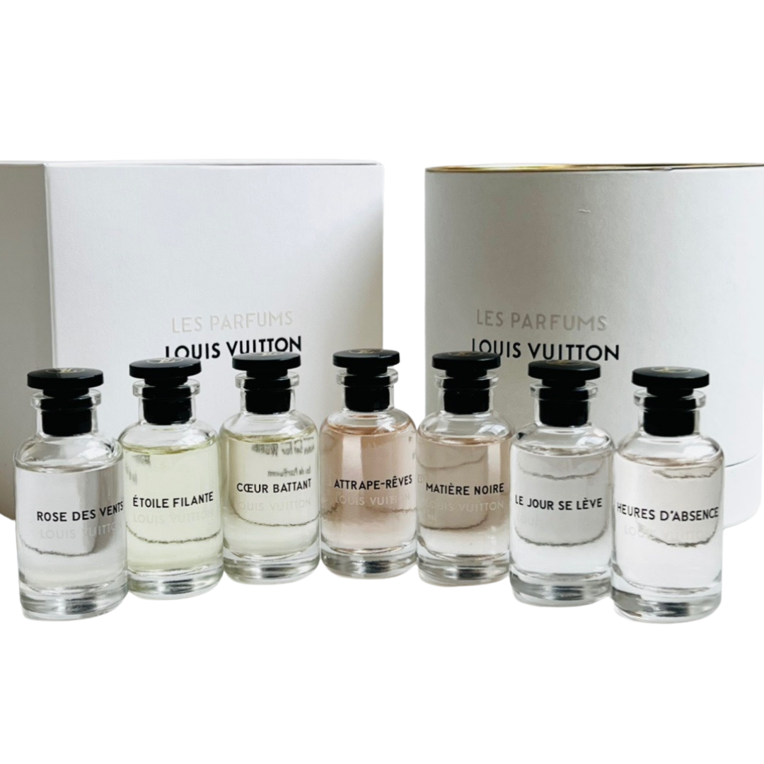 1 LV Dragon Ball perfume sample set 10ml x 7 Rosedes Vents Etoile Filante Ceur Battant Attrape-Rêves Matière Noire LeJourSe Lève Heures D'Absence - Image 1