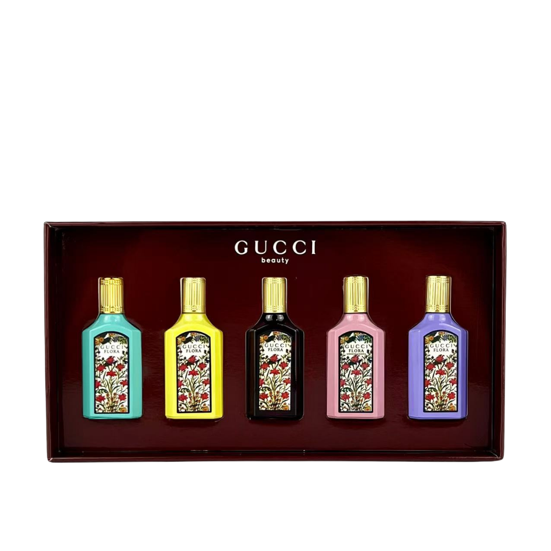 1 Gucci Dream Collection Fragrance Sample Set (5 pieces)Fragrant Dreams Pink Dreams Gardenias Green Dreams Jasmine Yellow Dreams Orchids Purple Dreams Magnolias - Image 1